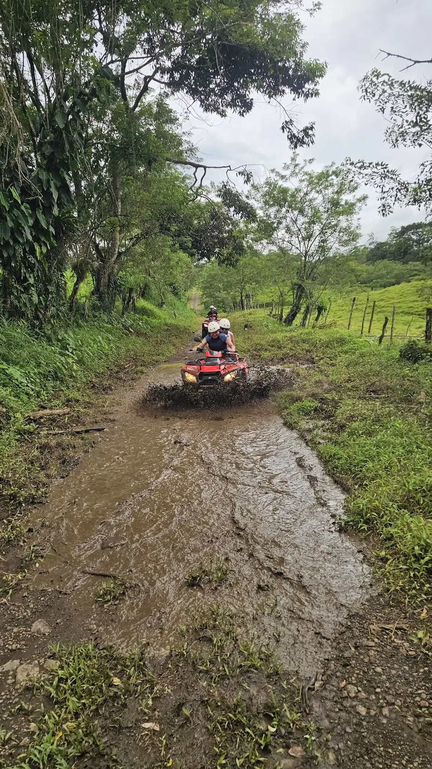 ATV tour, Bajos del Toro, Costa Rica