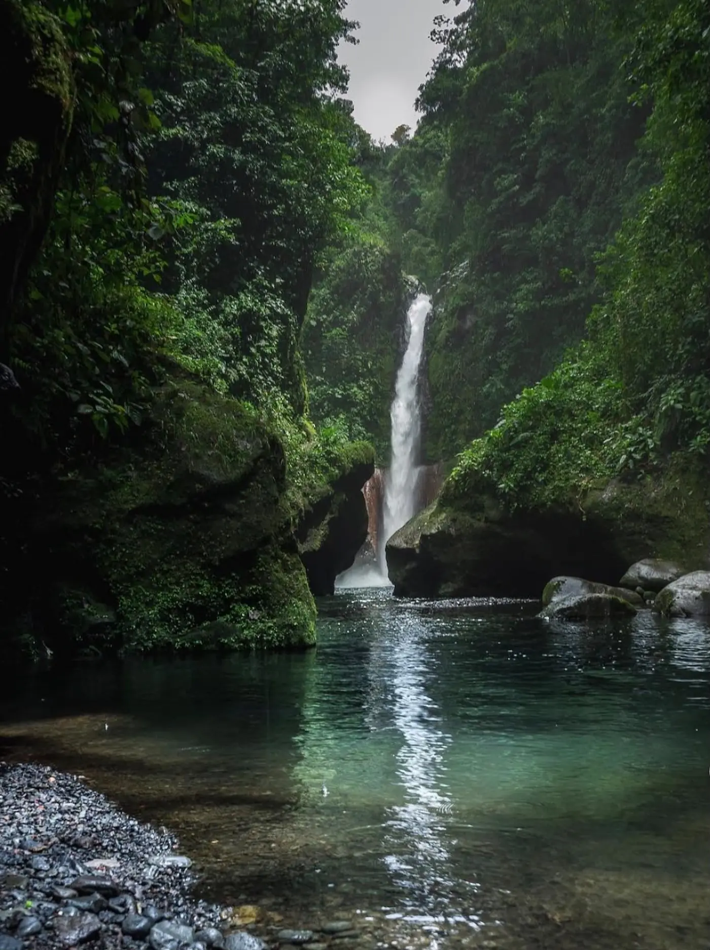 La Diana waterfall, Bajos del Toro, Costa Rica