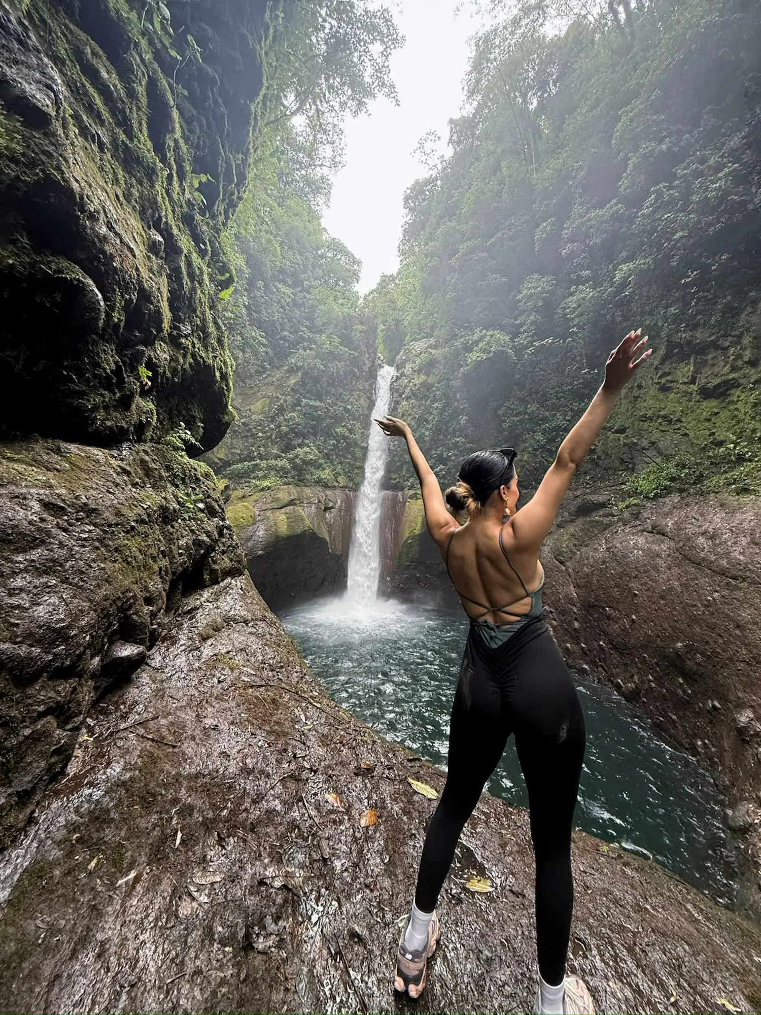 La Diana waterfall, Bajos del Toro, Costa Rica