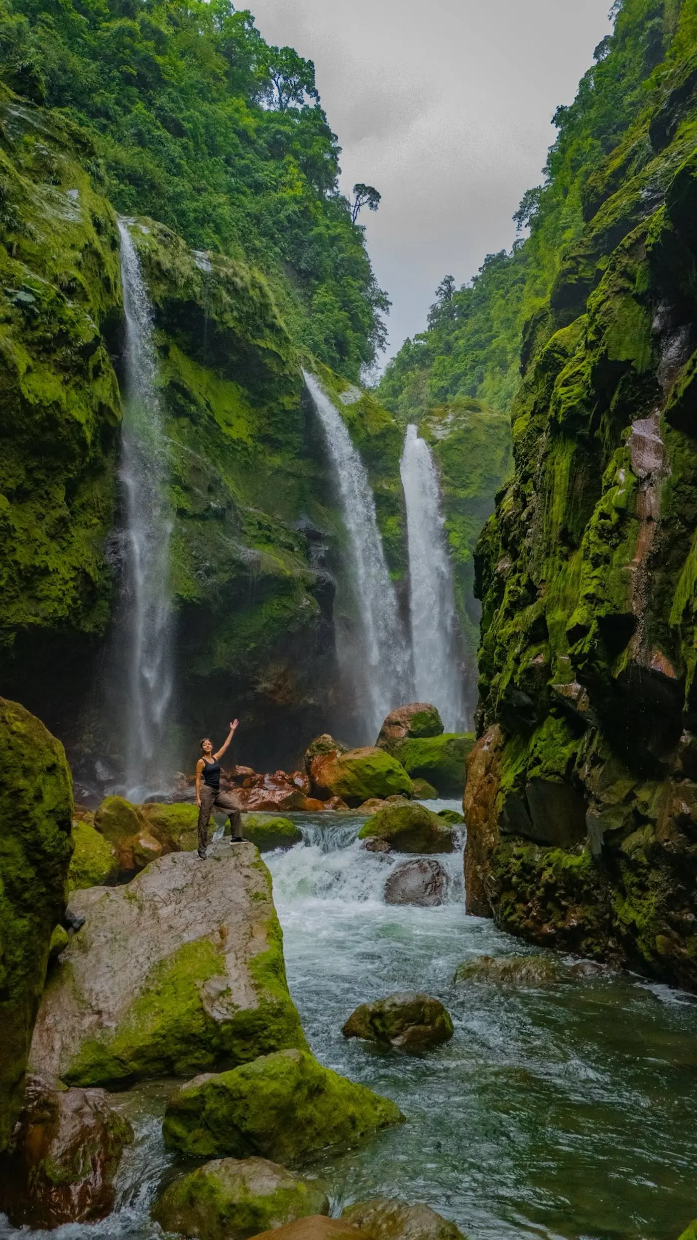 Quebrada Gata canyon and waterfall hike, Bajos del Toro, Costa Rica