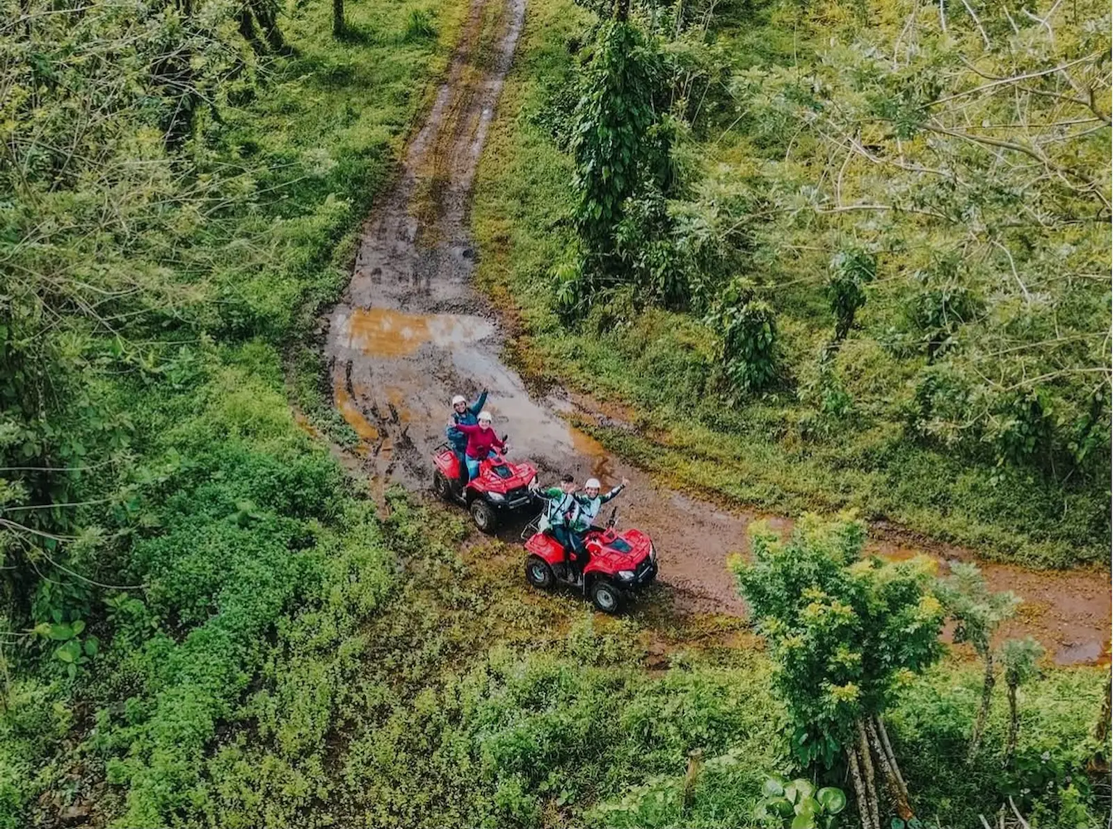 ATV tour, Bajos del Toro, Costa Rica
