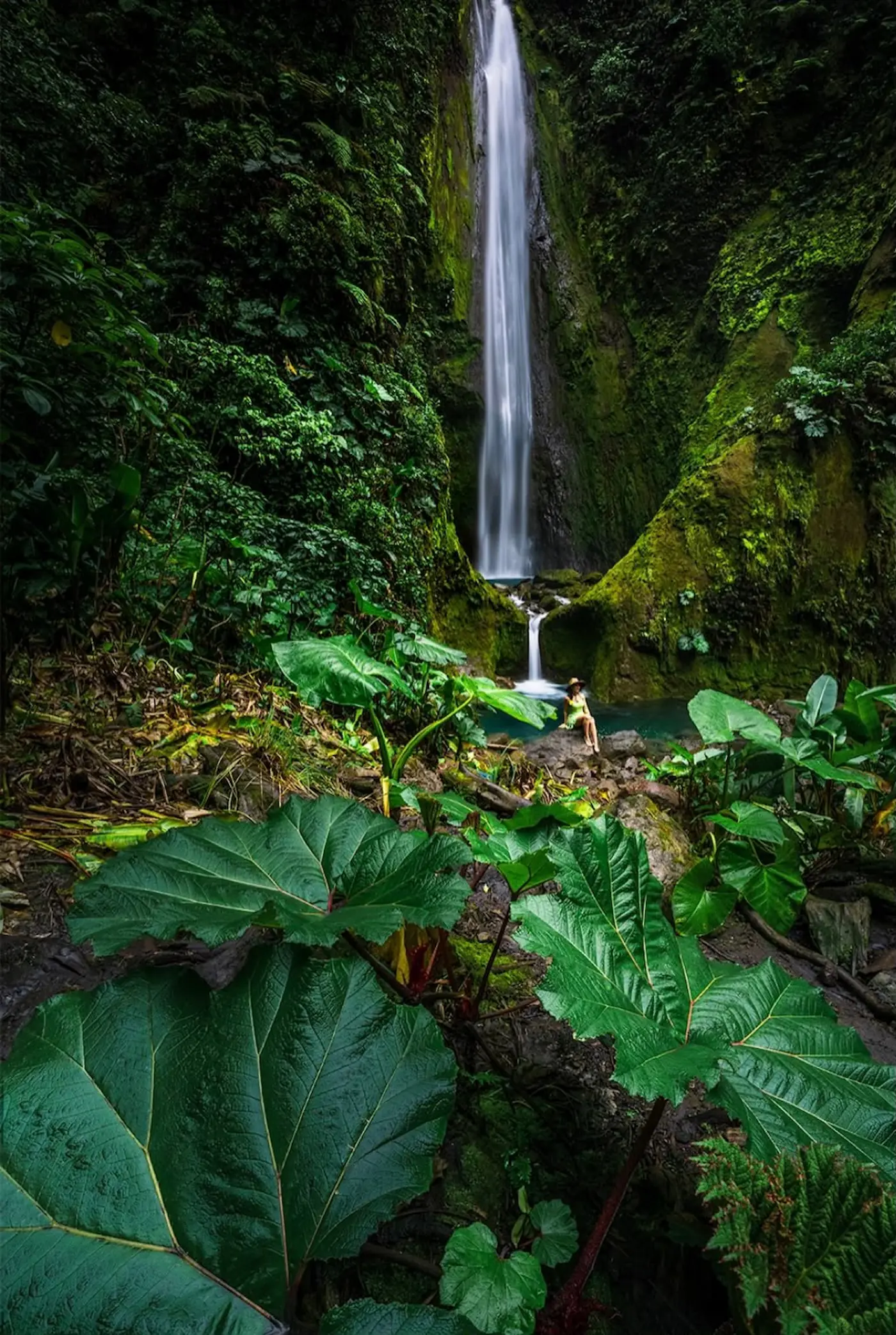 Vuelta del Cañón waterfall hike, Bajos del Toro, Costa Rica